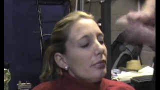 Wife lost a bet and takes a humiliating facial