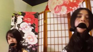 Yong chinese duo yukata rope bondage (柏芝陆公主的双人坐缚